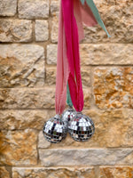 Chiffon Ribbon Disco Car Charm