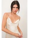 Ivory Pearl Strap Dress - FINAL SALE