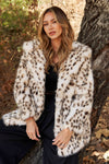 Leopard Faux Fur Coat