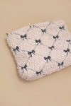 BOW SOFT LAMB WOOL Zipper Bag 4/4 otsed