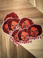 Horror Character Embroidered Patches