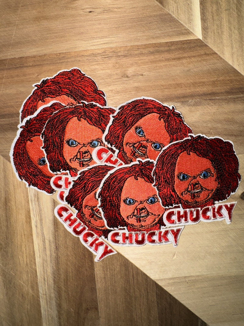 Horror Character Embroidered Patches