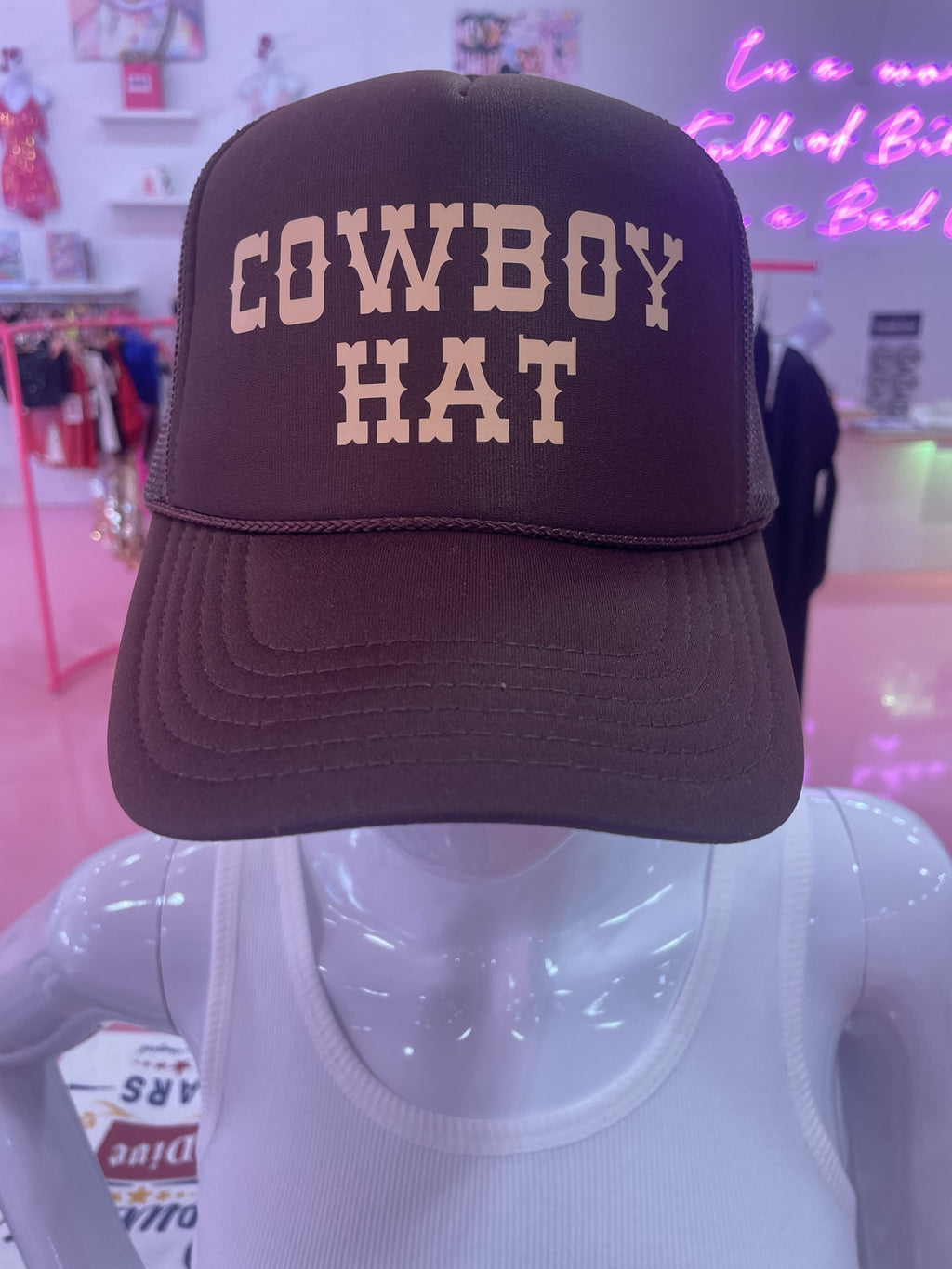 'Cowboy Hat' Trucker Hat