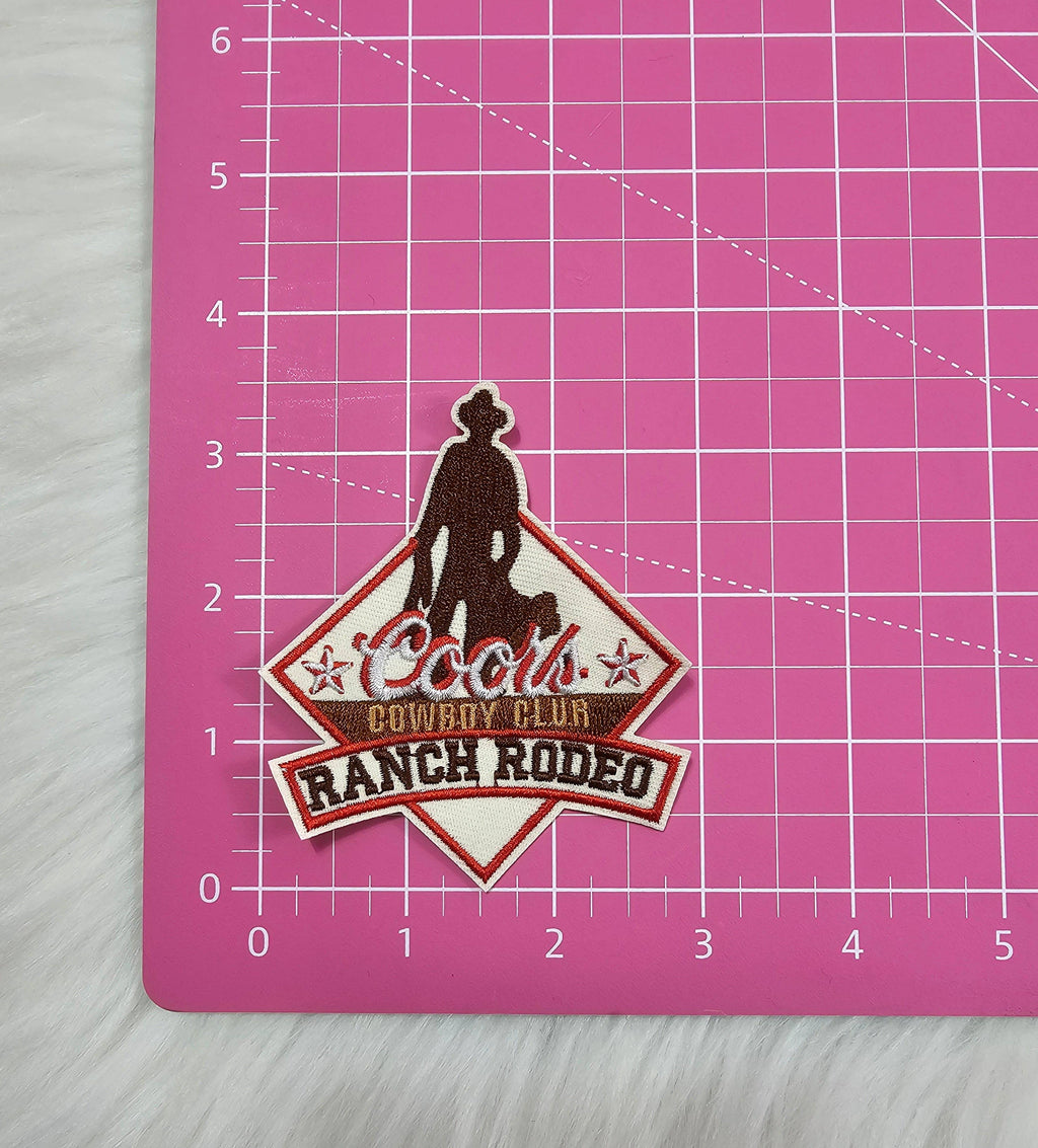 Western Beer Embroidery Beer Iron On Patch
