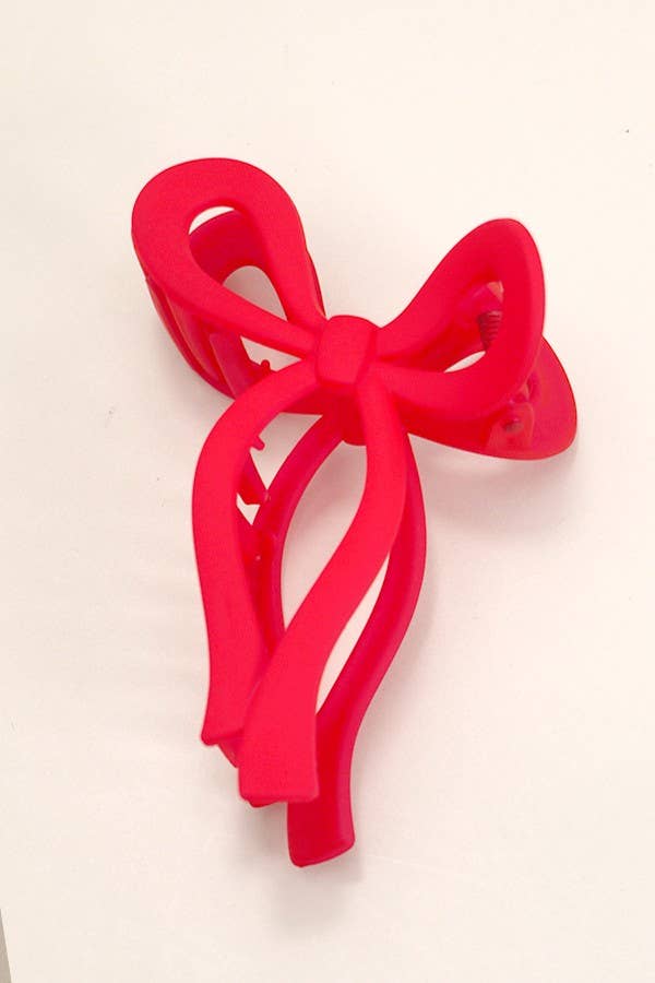 Coquette Bow Hair Clips