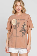 CACTUS COWBOY  MINERAL GRAPHIC TEE