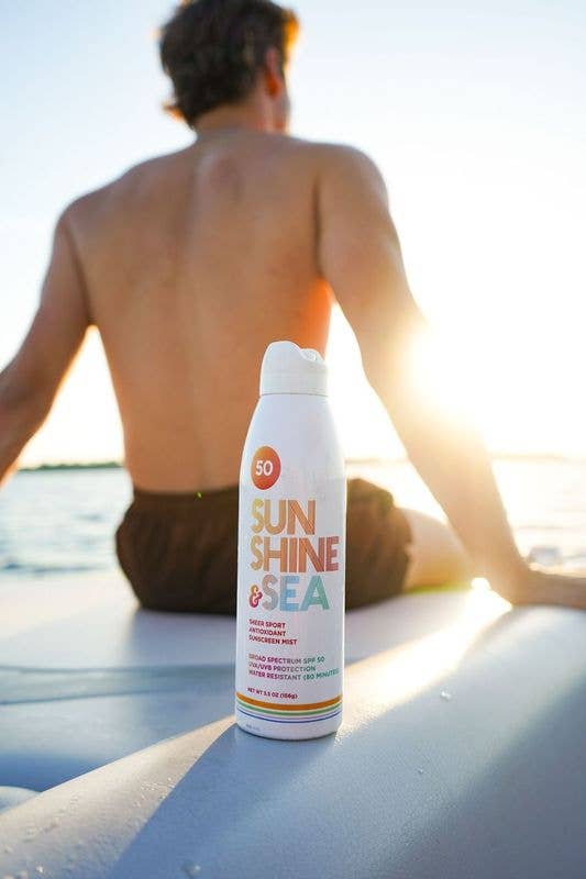 Sunshine & Sea SPF 50 Sparkle Mist