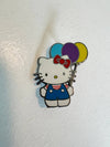 Balloon Hellon Kitty Enamel Pin