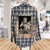 Jesus and Jail Bleached Button Down Shirt