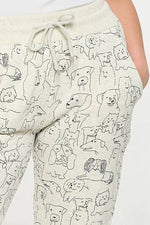 Dog Print Sweatpants