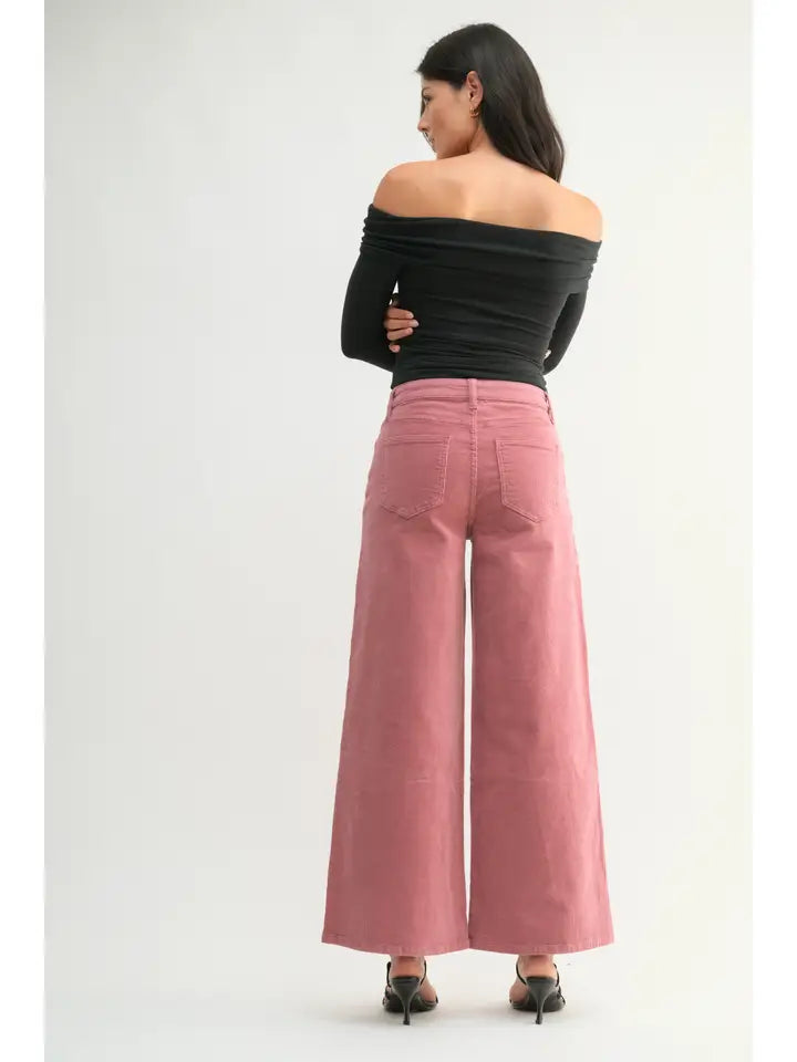 Wide Leg Corduroy