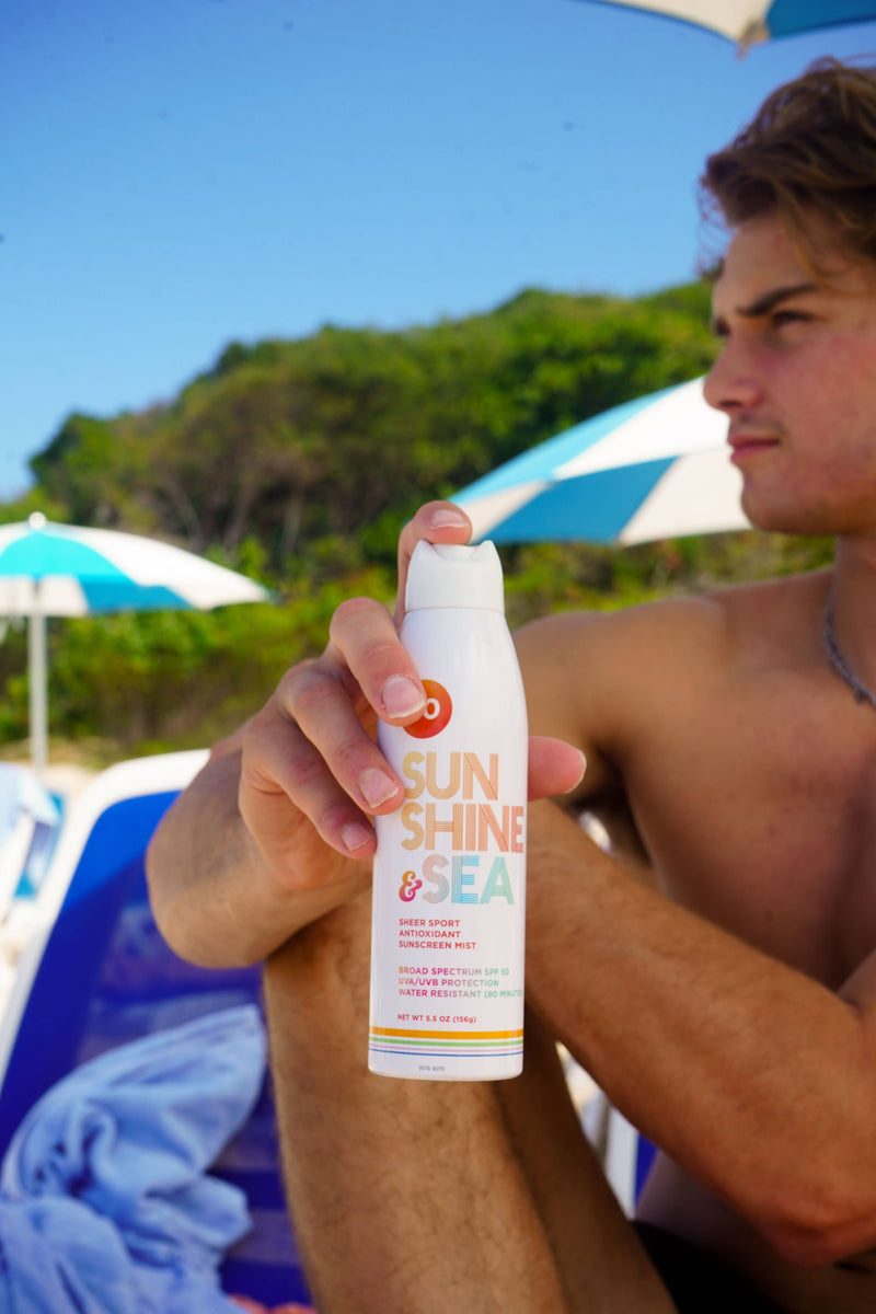 Sunshine & Sea SPF 50 Sparkle Mist