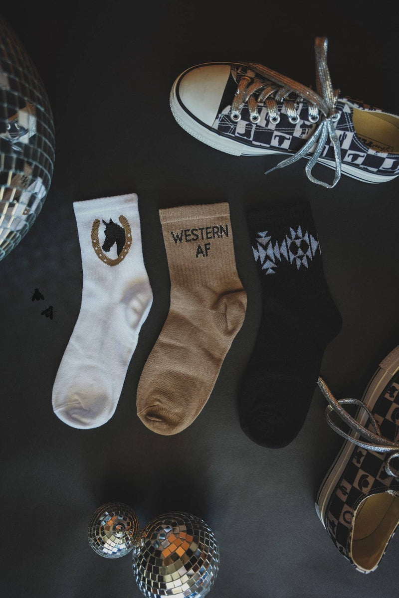 WESTERN AF SOCK 3 PACK