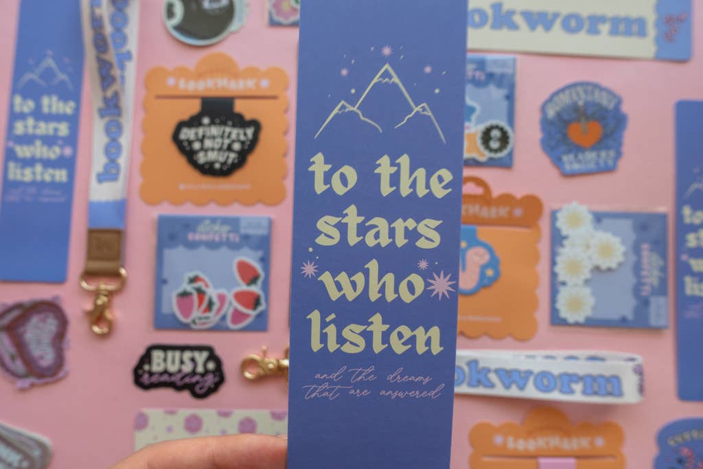 To The Stars Who Listen Paper Bookmark