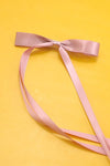 Skinny Long Bow Hair Clip