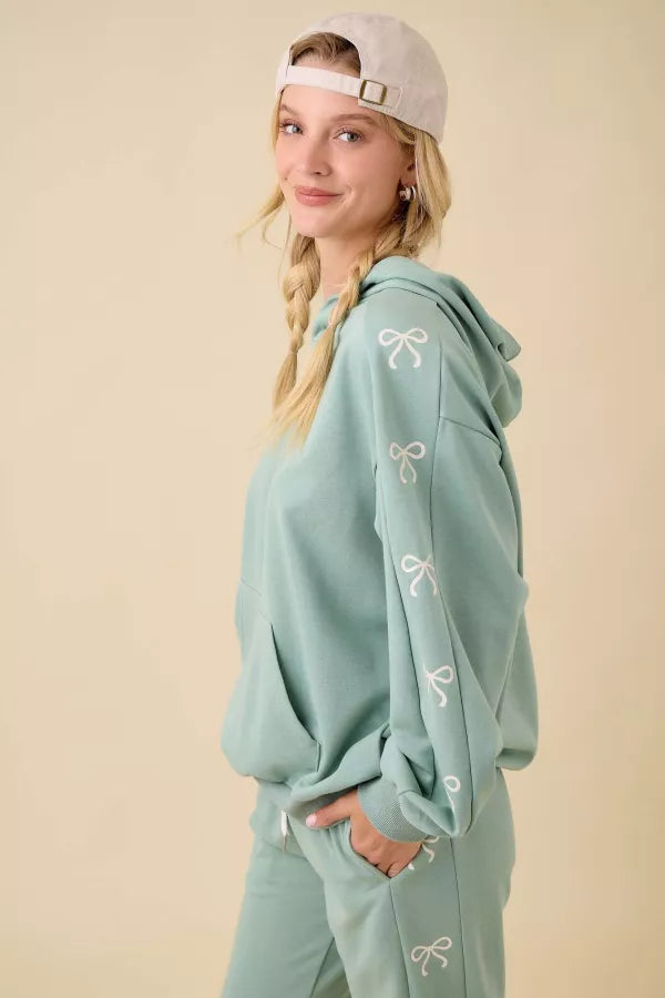 Coquette Bow Hoodie w/Pants SET-SIZES MUST MATCH