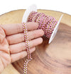 Enamel Paperclip Chain & Chevron Chain by Foot, CH301