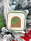 I'm The Mean One - Green Canvas Mini Zipper Pouch