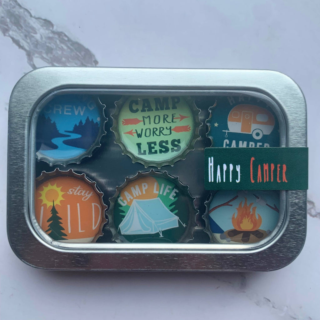 Happy Camper Magnets 