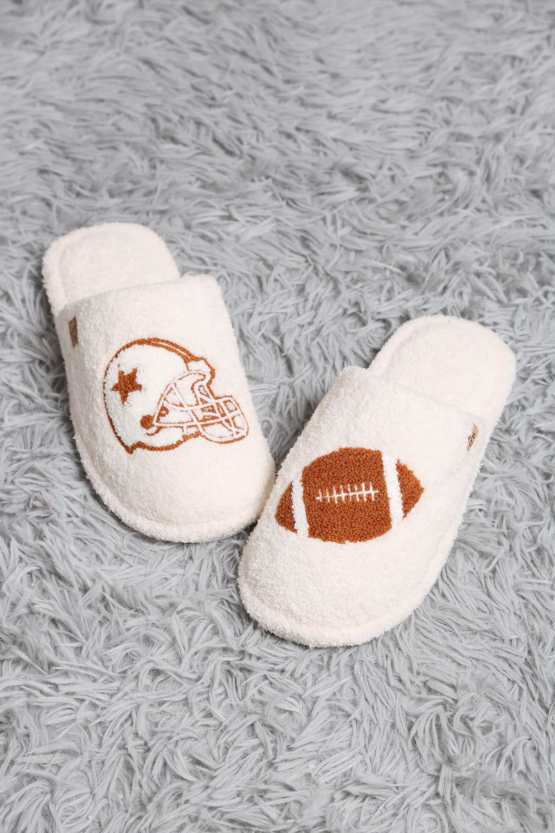 Football & Helmet Slipper