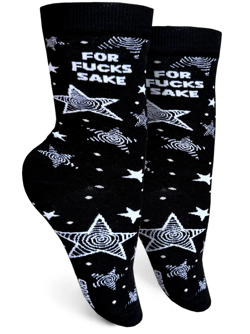 For Fucks Sake Women's Crew Socks