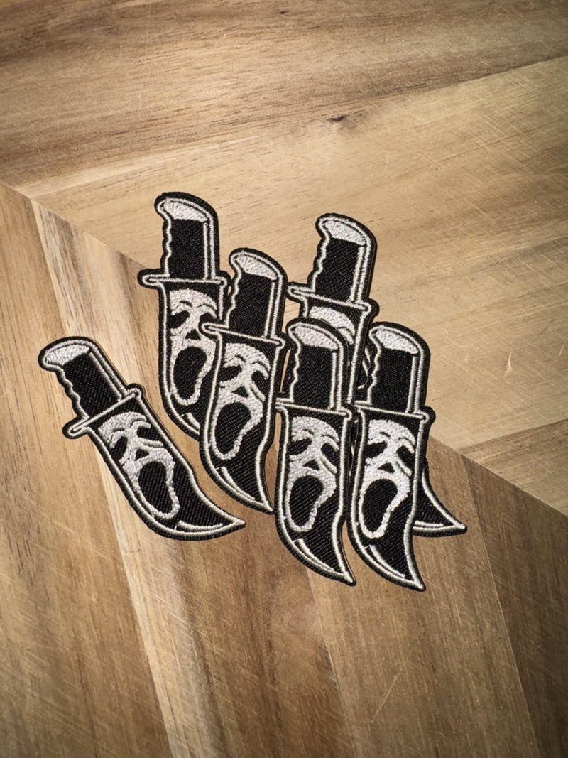 Horror Character Embroidered Patches