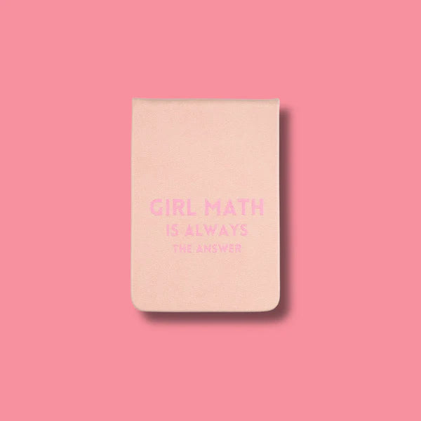 Girl Math - Pocket Journal