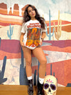 Howdy Halloween Full Size Graphic T-Shirt