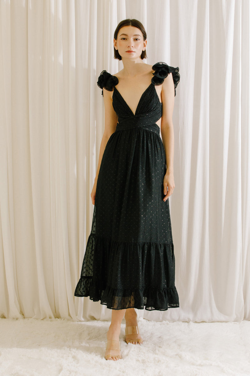 Romantic Black Dress - FINAL SALE