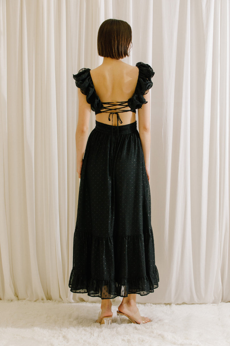 Romantic Black Dress - FINAL SALE