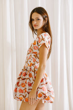 Tulip Embroidered Bubble Dress -Final Sale Item