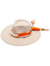 Heatwave Rancher Hat w/ Scarf Trim