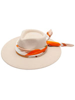 Heatwave Rancher Hat w/ Scarf Trim