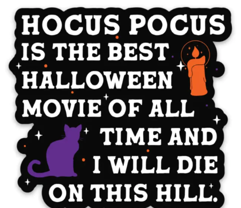 Hocus Pocus Movie Sticker