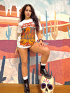 Howdy Halloween Full Size Graphic T-Shirt