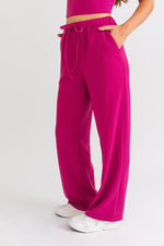 Magenta Thermal Pants