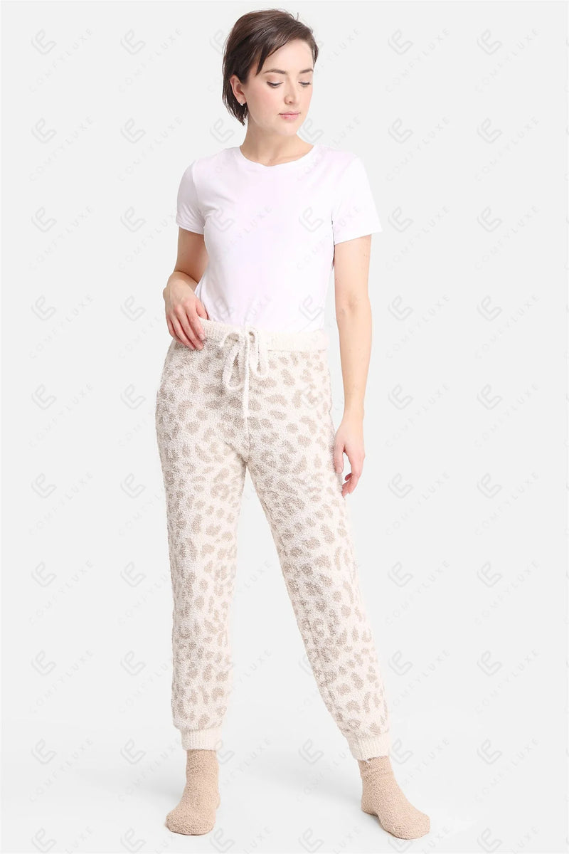 Leopard Pattern Luxury Soft Lounge Pants