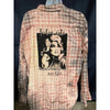 Whoop Jolene Bleached Button Down Shirt