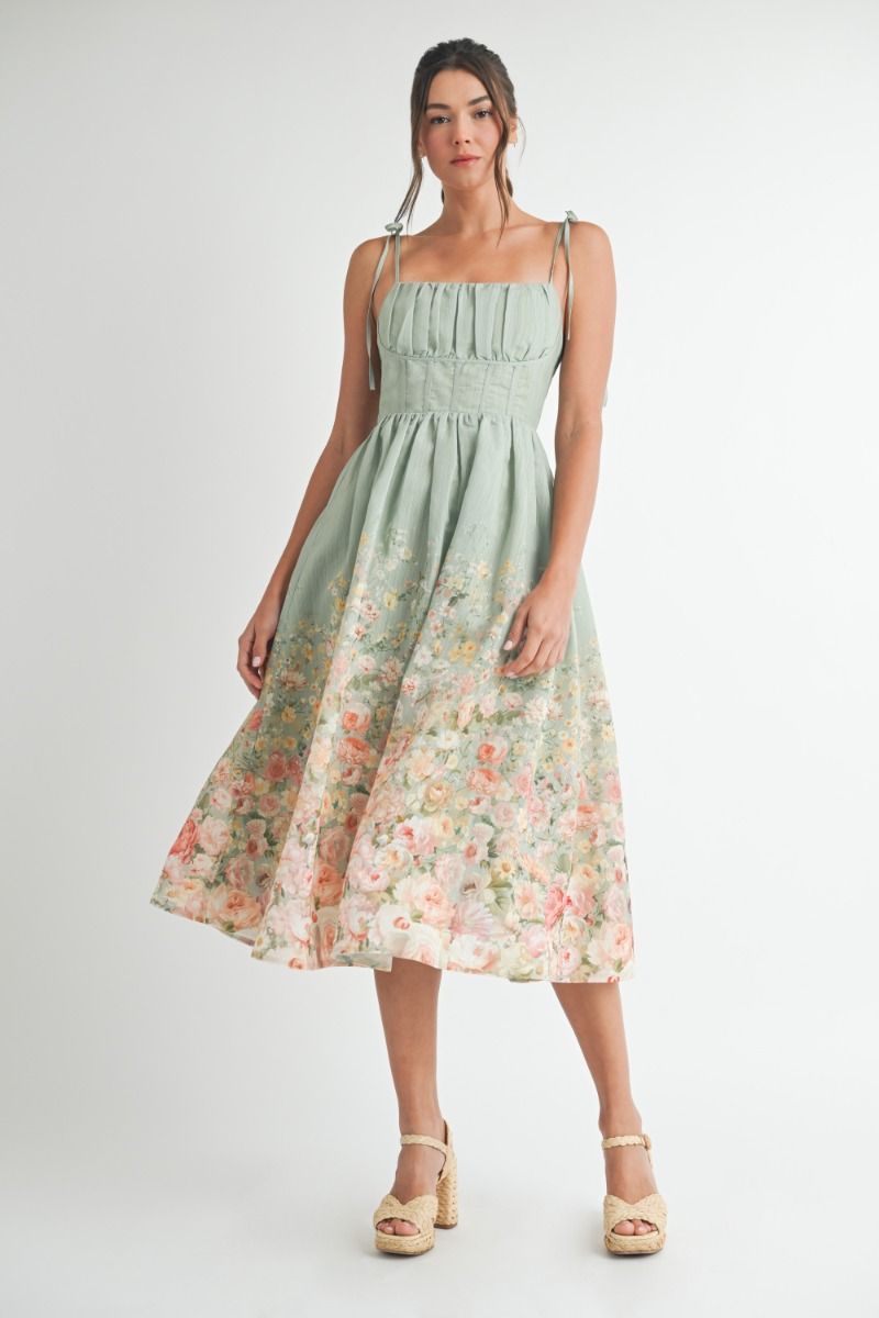 Garden Party Midi Dress