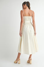 Sleeveless Cotton Midi Dress