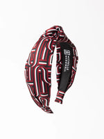 Garnet + Black gameday Headbands