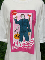 Barbie Horror Icon White Tees