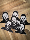 Horror Character Embroidered Patches