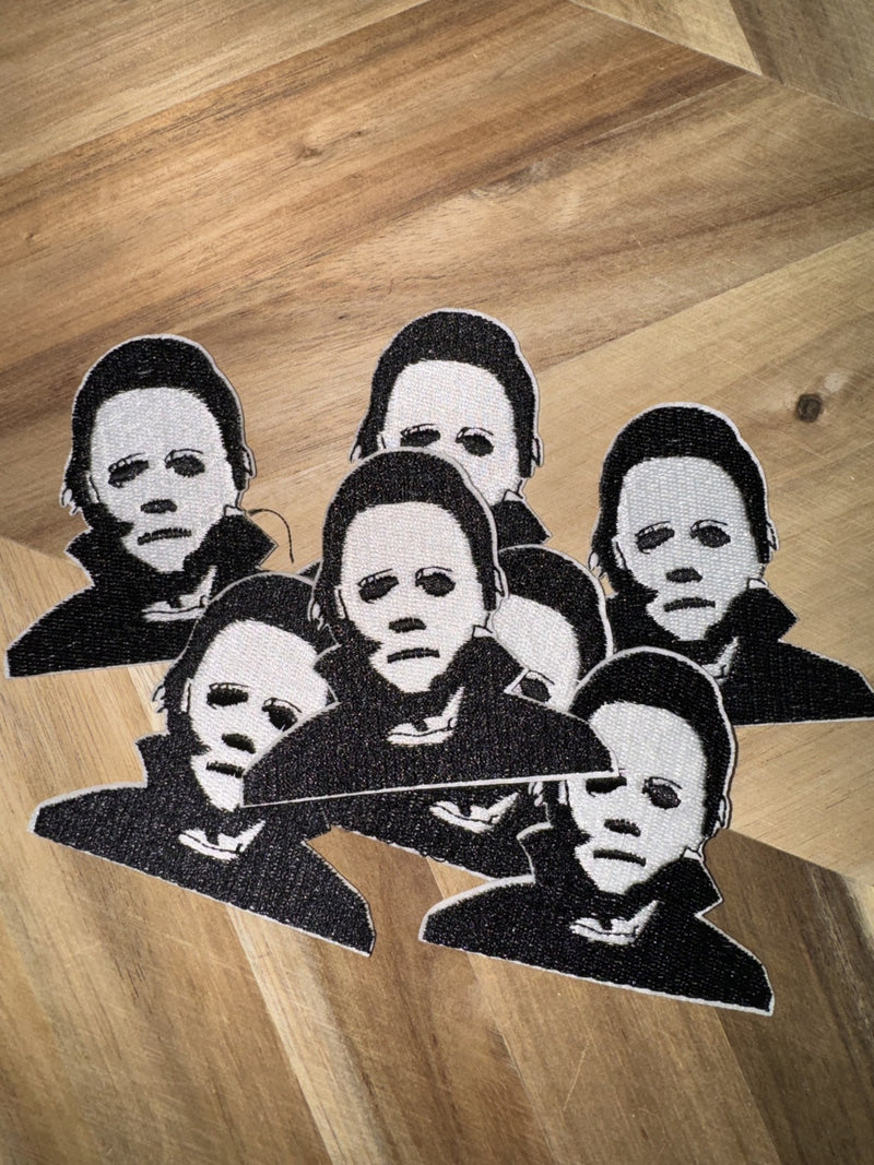 Horror Character Embroidered Patches