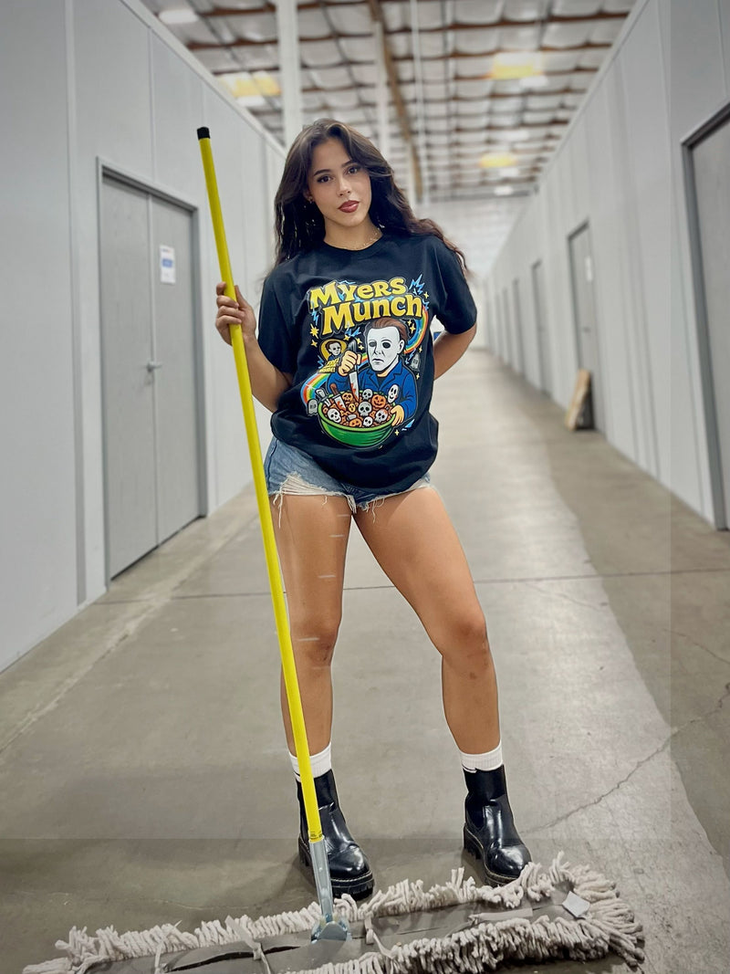 Myers Crunch Oversized Graphic T-Shirt
