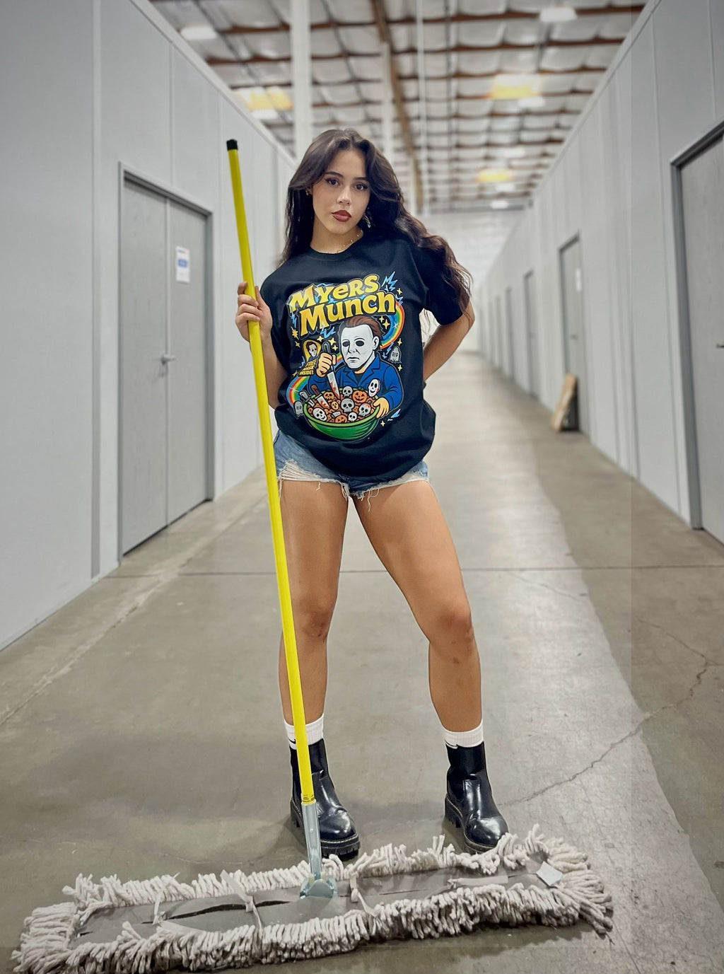 Myers Crunch Oversized Graphic T-Shirt