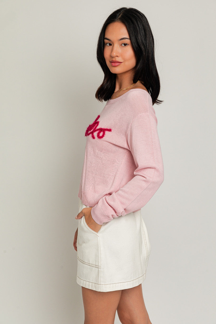 "LOVE & XOXO" Sweater