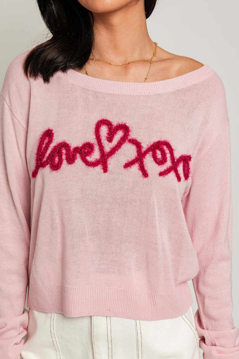 "LOVE & XOXO" Sweater