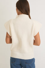 Mock Neck Holiday Sweater Top