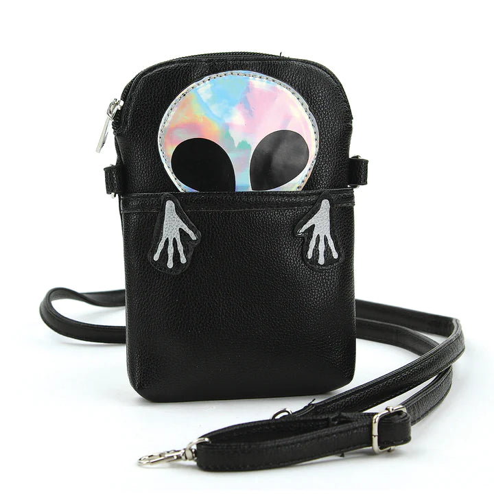 Peek A Boo Alien Crossbody